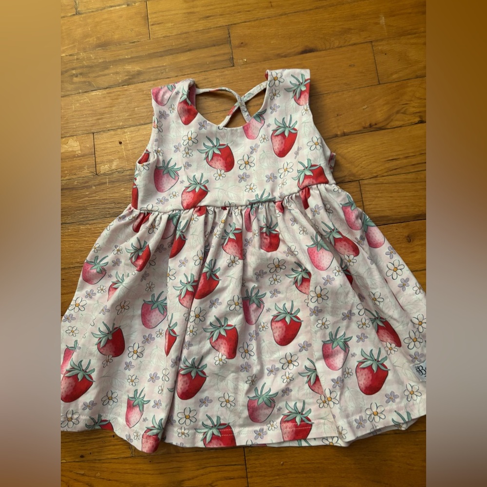 Bella and Omi strawberry top